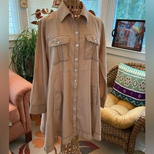 Uncle Frank Tan Dress